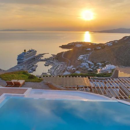 Manolia View Mykonos Lägenhet Tourlos Exteriör bild