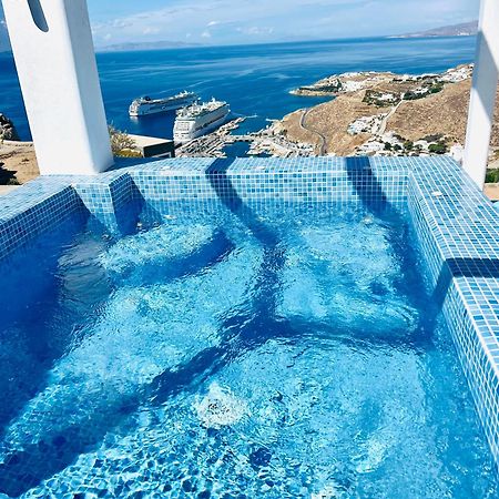 Manolia View Mykonos Lägenhet Tourlos Exteriör bild
