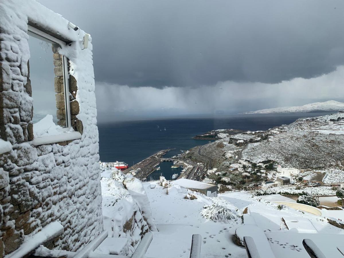 Manolia View Mykonos Lägenhet Tourlos Exteriör bild