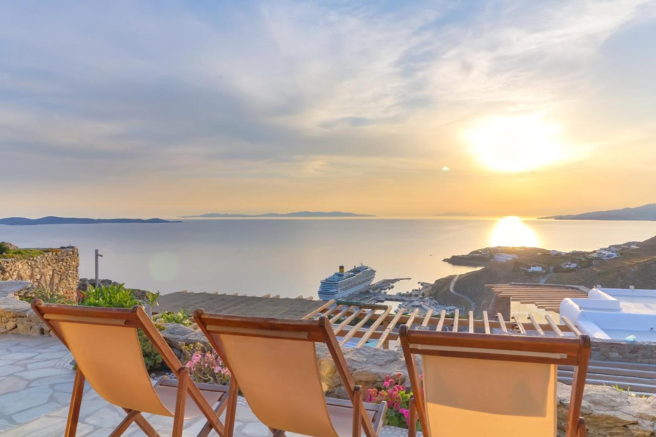 Manolia View Mykonos Lägenhet Tourlos Exteriör bild