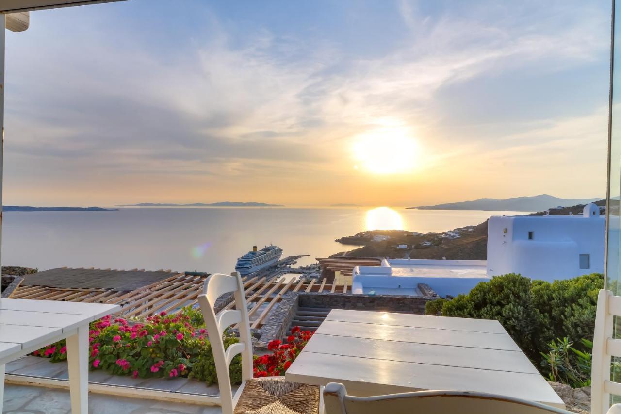 Manolia View Mykonos Lägenhet Tourlos Exteriör bild