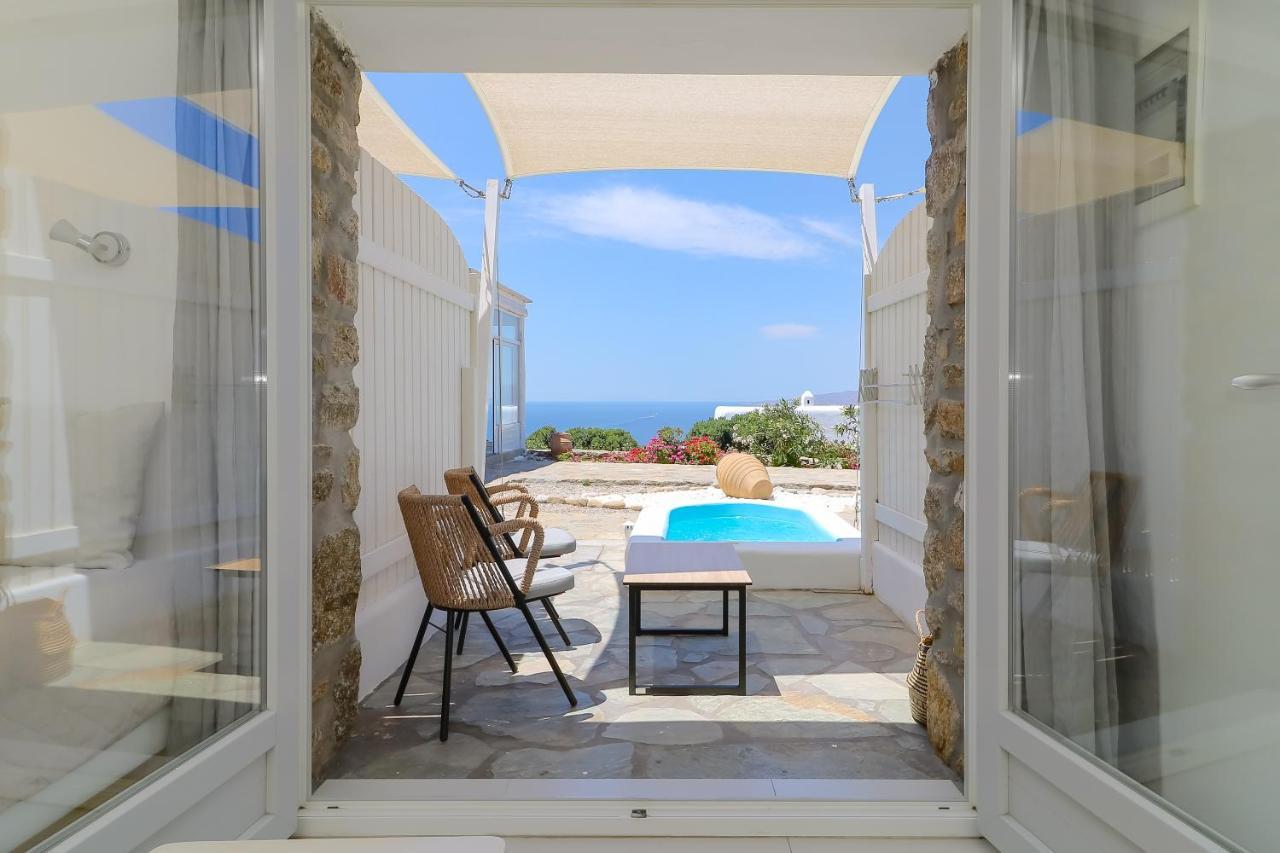 Manolia View Mykonos Lägenhet Tourlos Exteriör bild