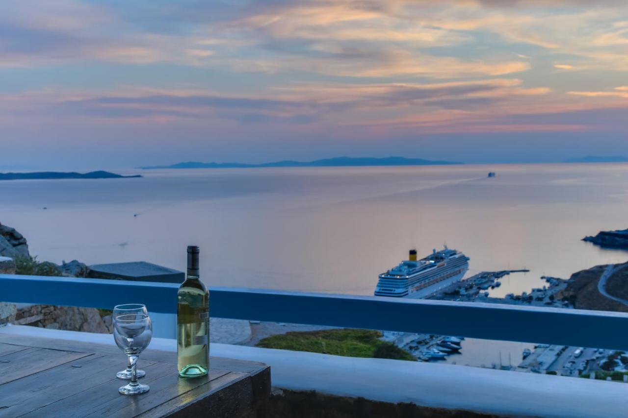 Manolia View Mykonos Lägenhet Tourlos Exteriör bild