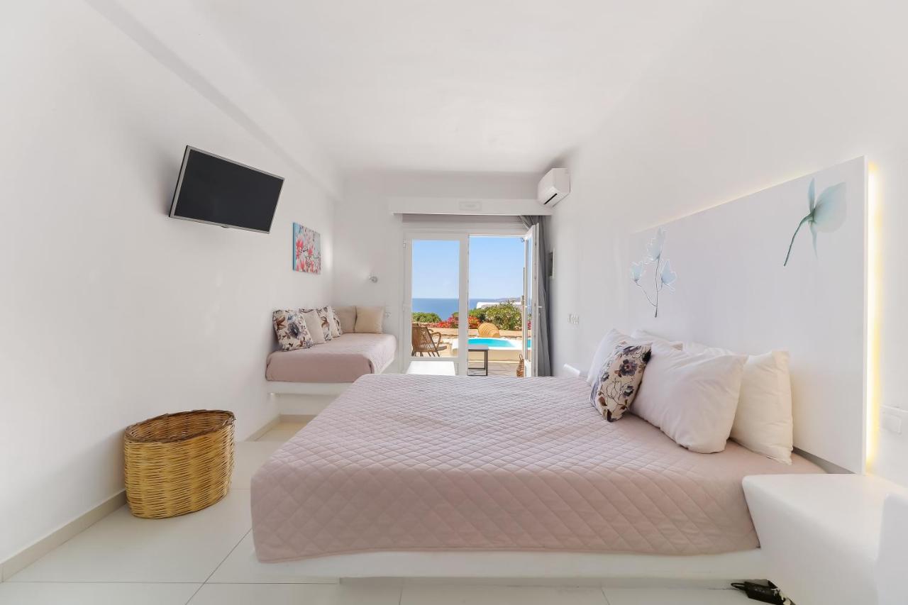 Manolia View Mykonos Lägenhet Tourlos Exteriör bild