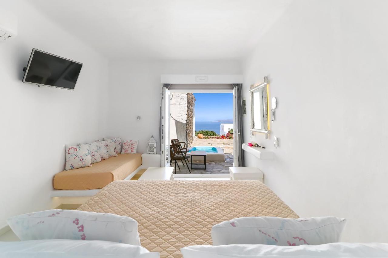 Manolia View Mykonos Lägenhet Tourlos Exteriör bild