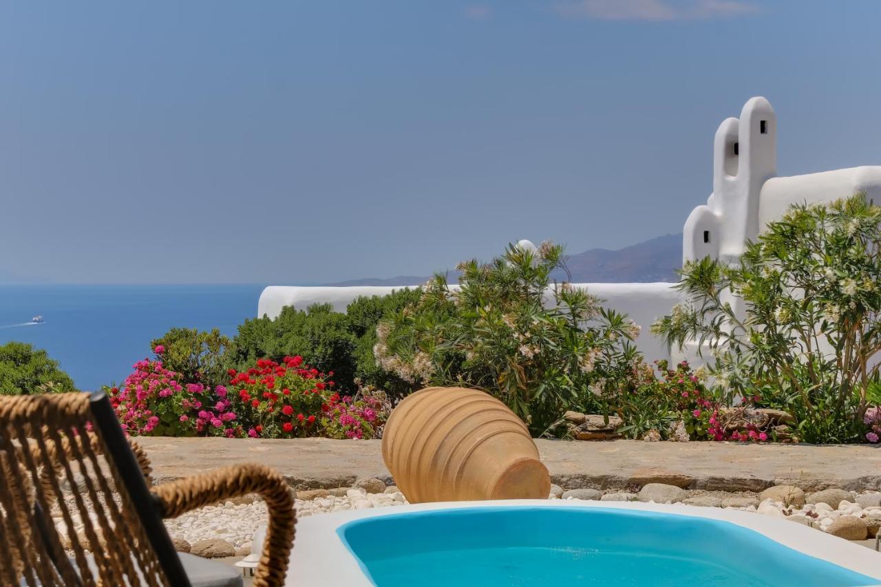 Manolia View Mykonos Lägenhet Tourlos Exteriör bild