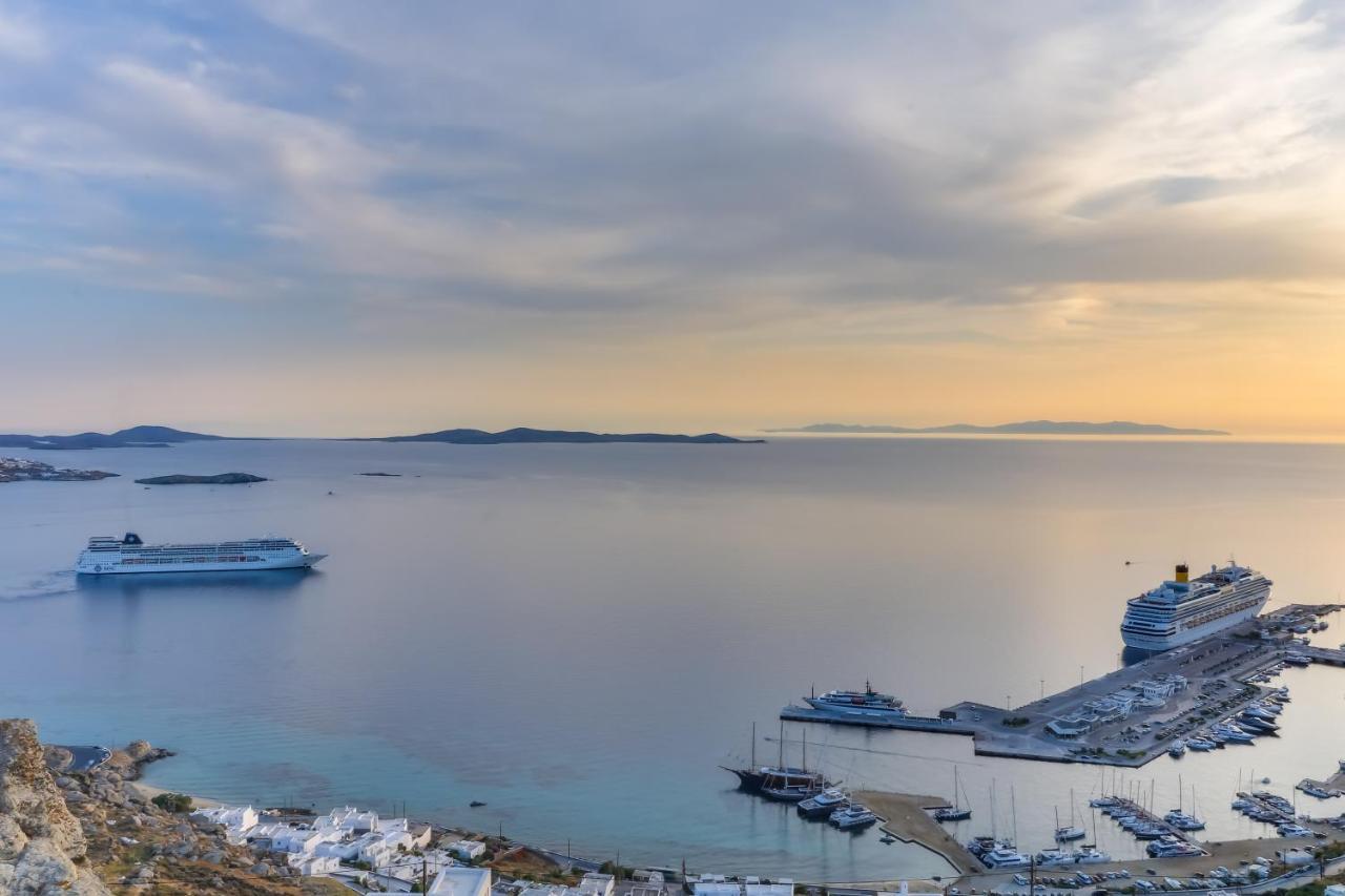 Manolia View Mykonos Lägenhet Tourlos Exteriör bild