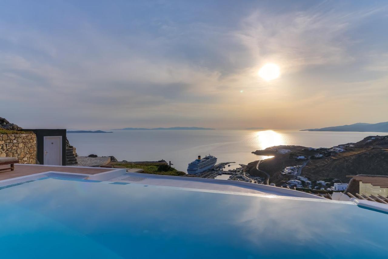 Manolia View Mykonos Lägenhet Tourlos Exteriör bild