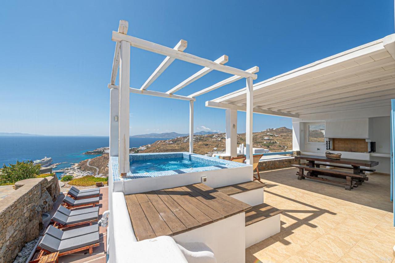 Manolia View Mykonos Lägenhet Tourlos Exteriör bild
