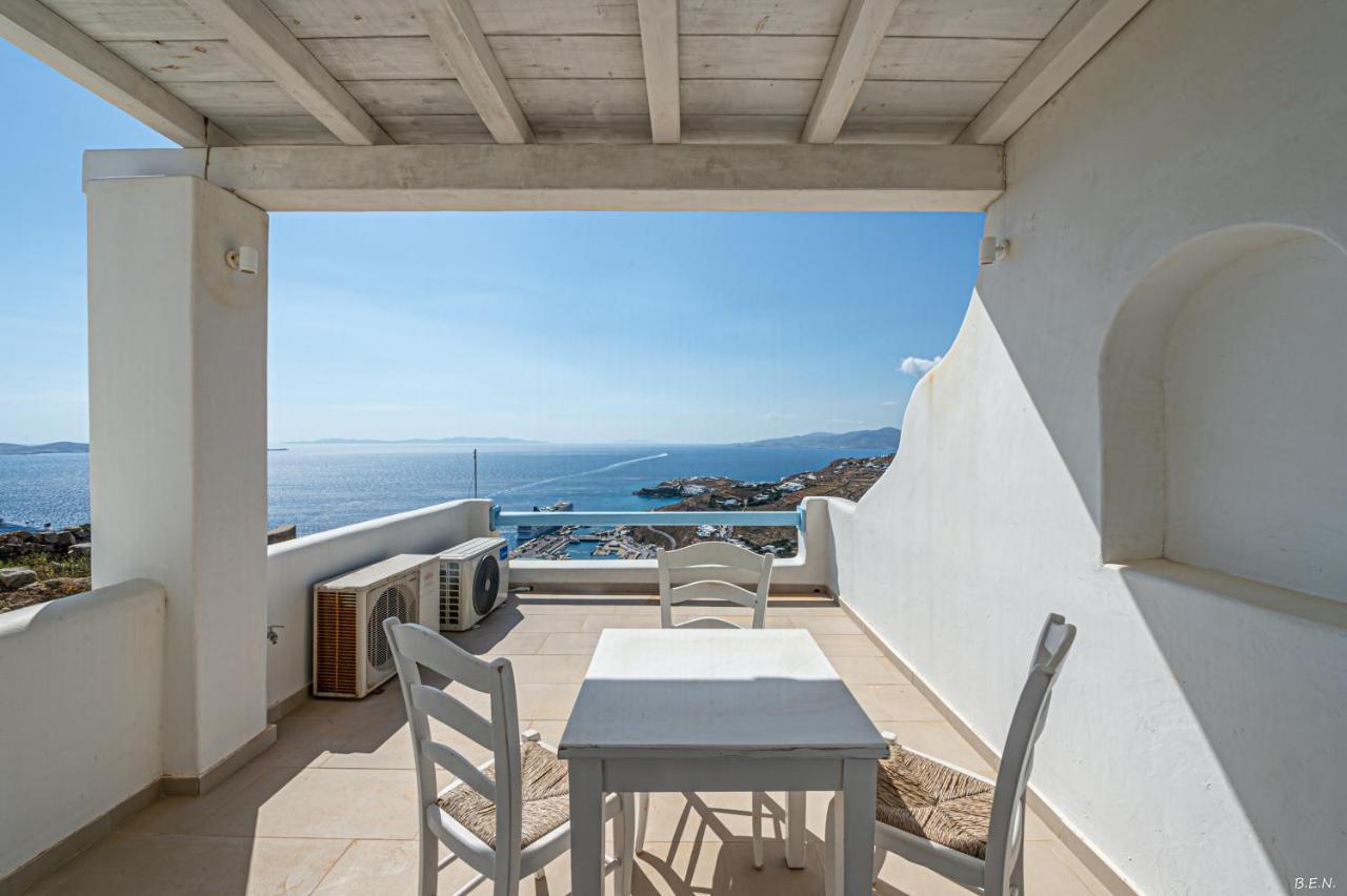 Manolia View Mykonos Lägenhet Tourlos Exteriör bild