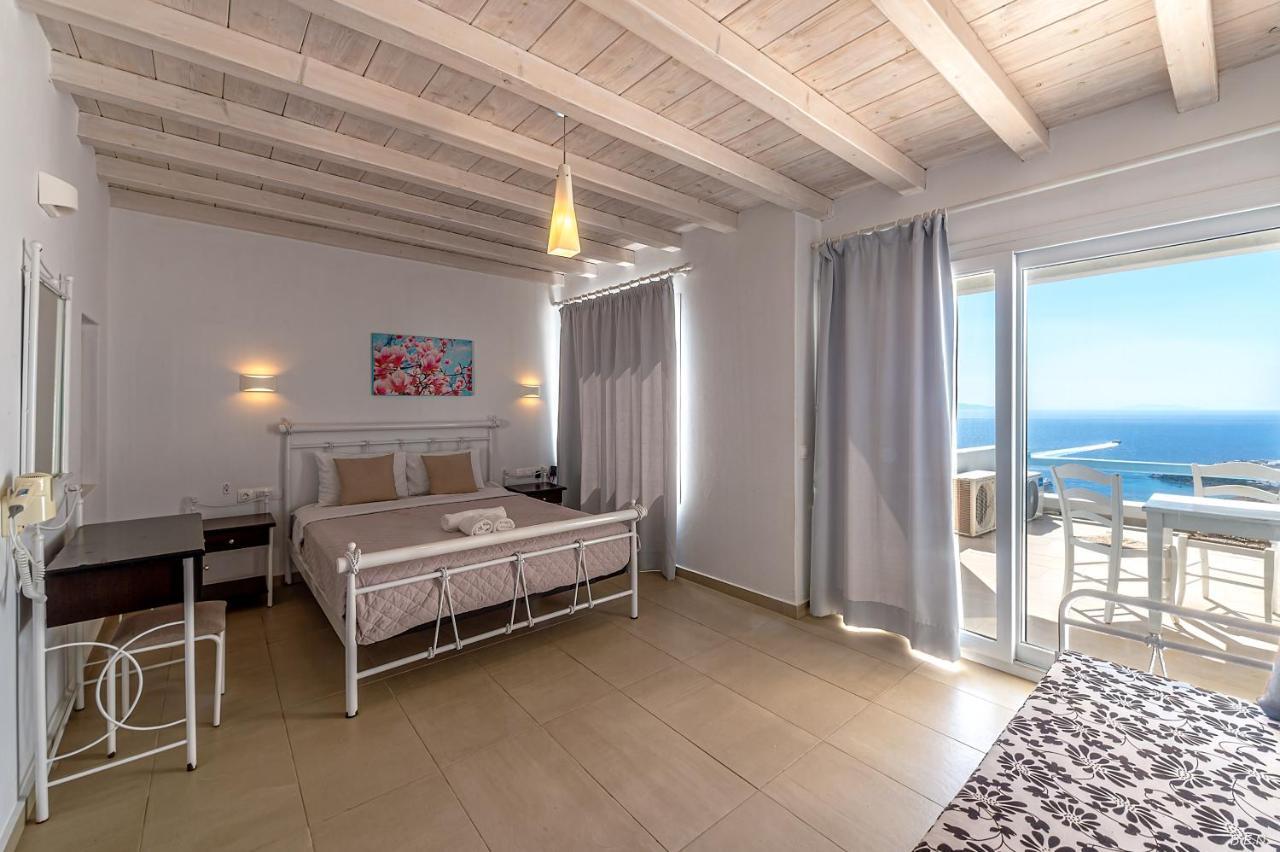 Manolia View Mykonos Lägenhet Tourlos Exteriör bild