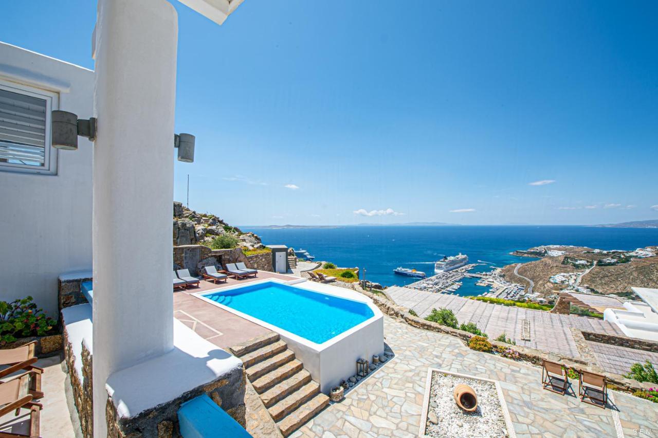 Manolia View Mykonos Lägenhet Tourlos Exteriör bild