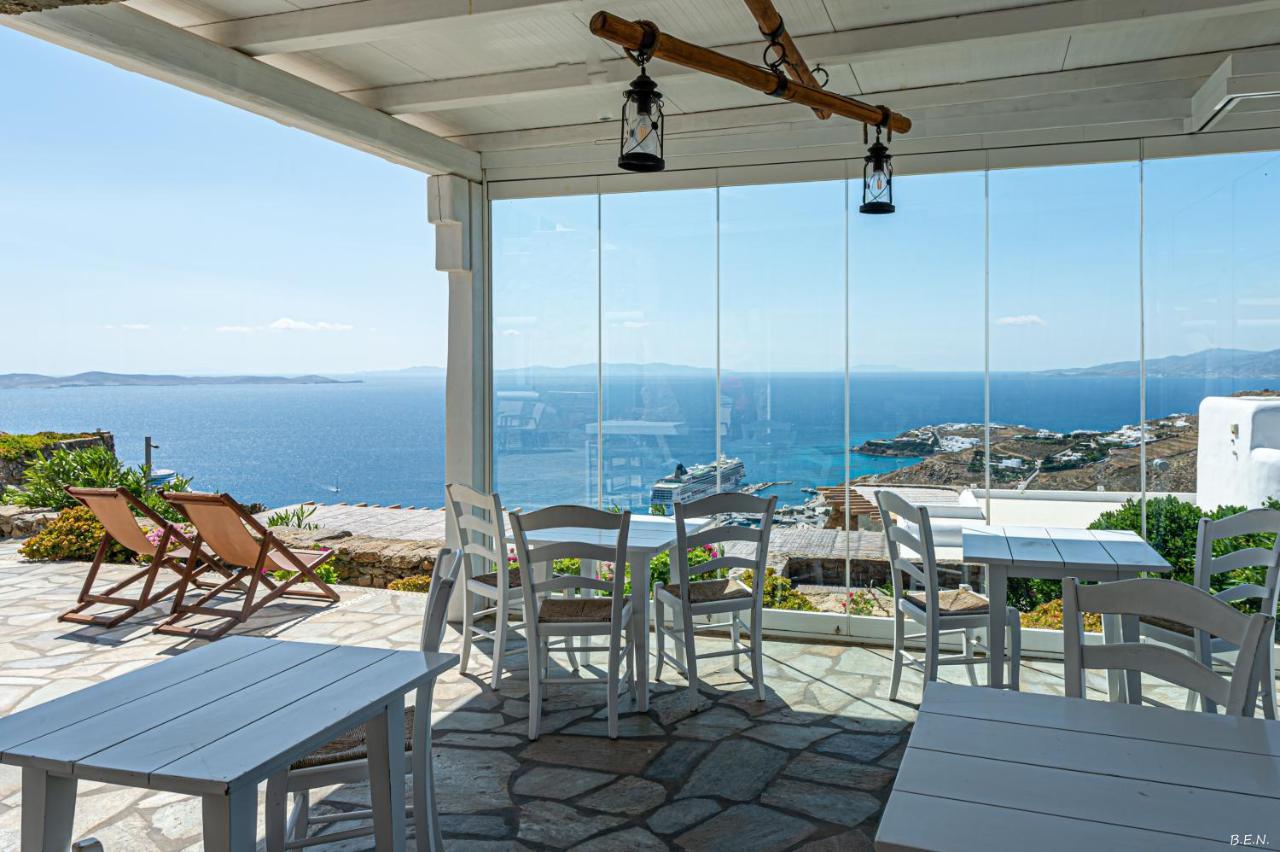 Manolia View Mykonos Lägenhet Tourlos Exteriör bild