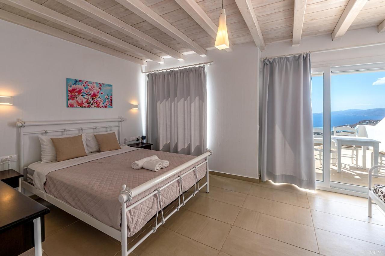Manolia View Mykonos Lägenhet Tourlos Exteriör bild