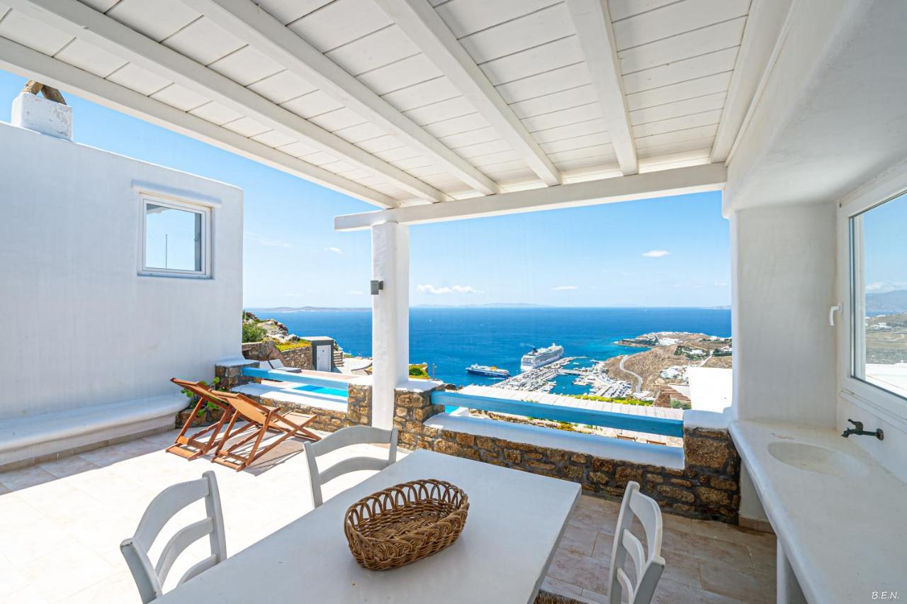 Manolia View Mykonos Lägenhet Tourlos Exteriör bild