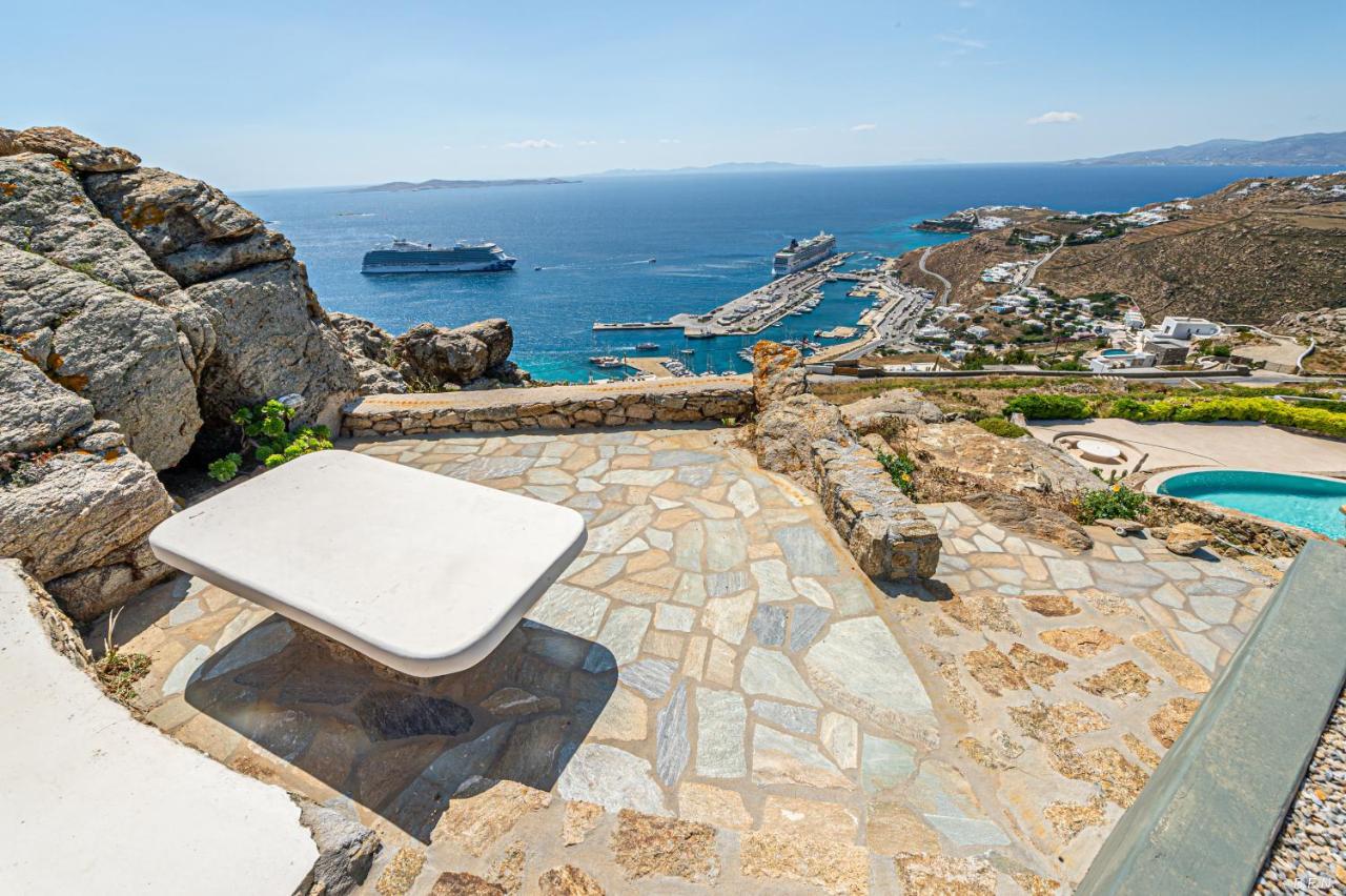 Manolia View Mykonos Lägenhet Tourlos Exteriör bild