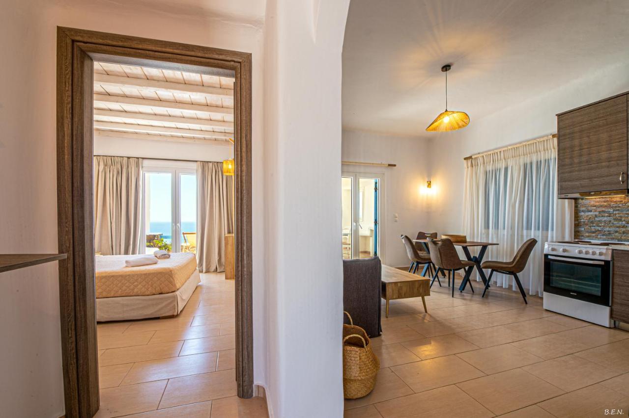 Manolia View Mykonos Lägenhet Tourlos Exteriör bild