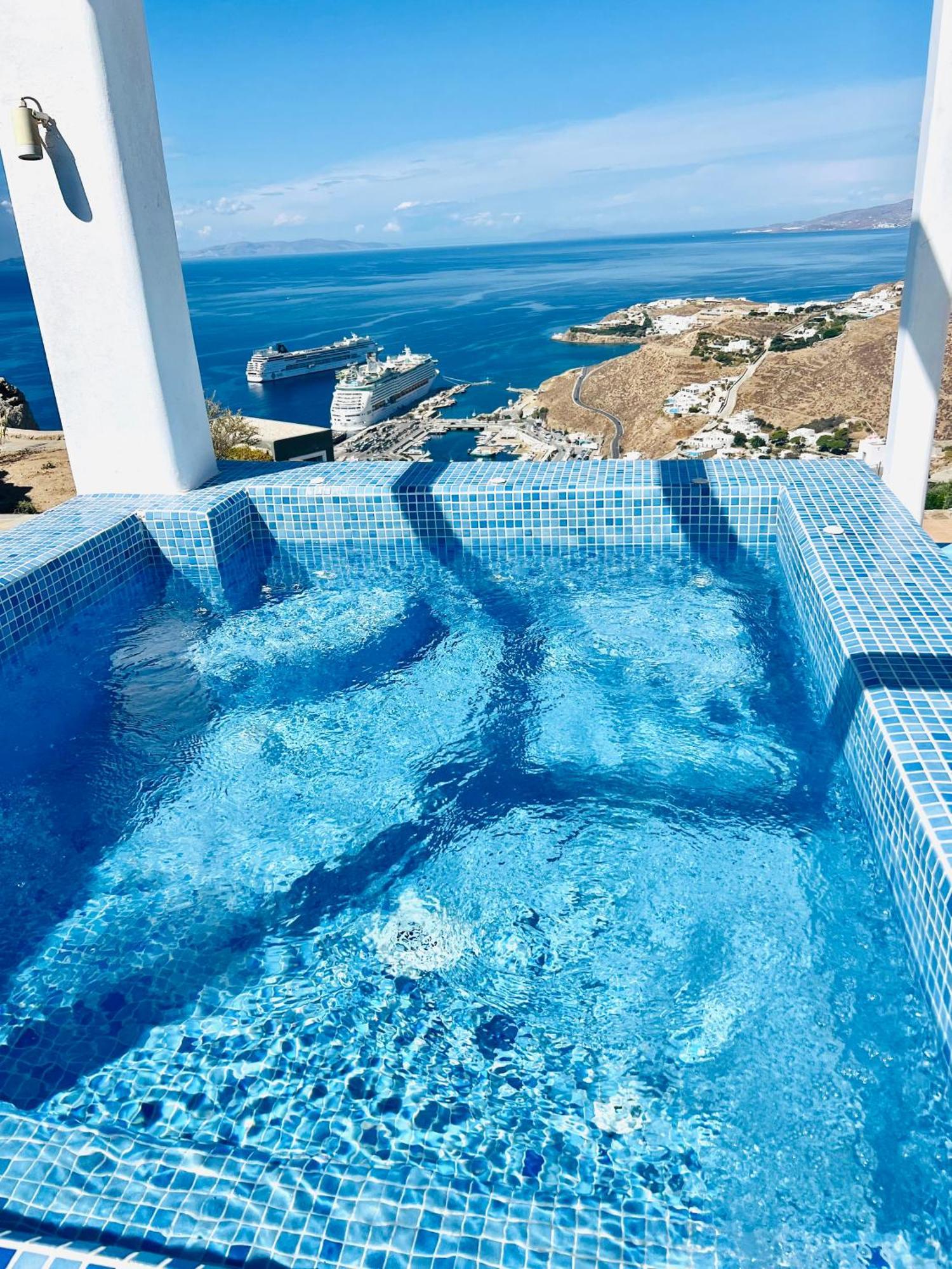 Manolia View Mykonos Lägenhet Tourlos Exteriör bild
