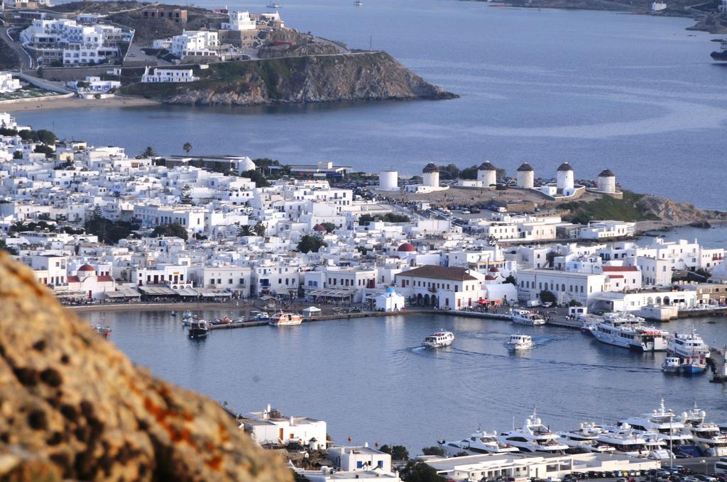 Manolia View Mykonos Lägenhet Tourlos Exteriör bild