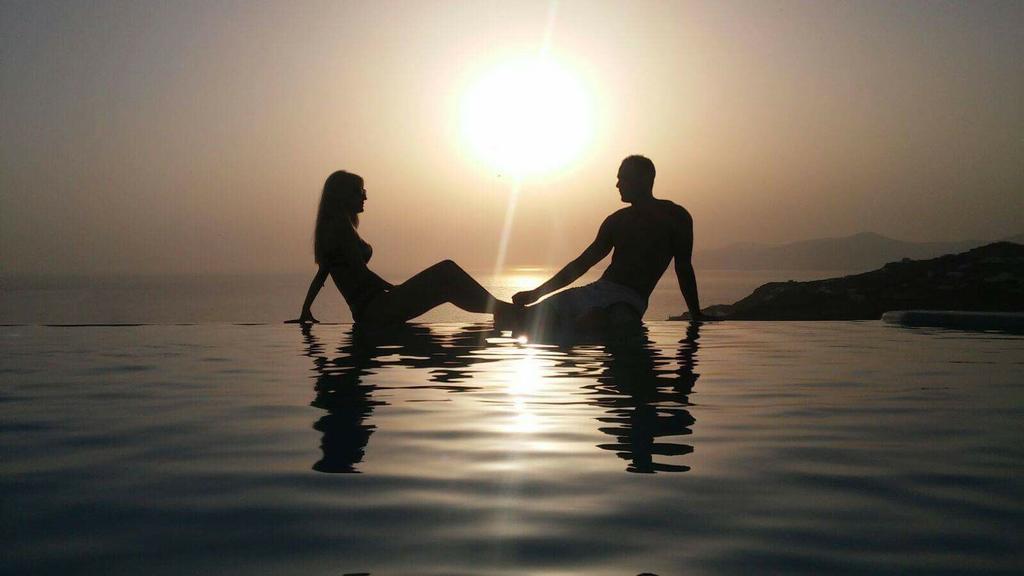 Manolia View Mykonos Lägenhet Tourlos Exteriör bild