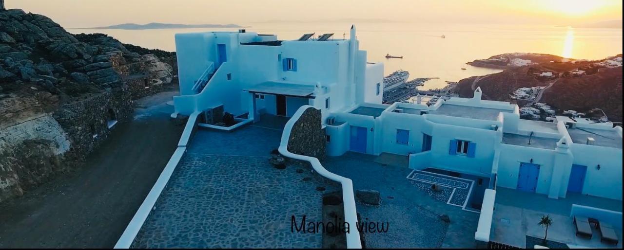 Manolia View Mykonos Lägenhet Tourlos Exteriör bild