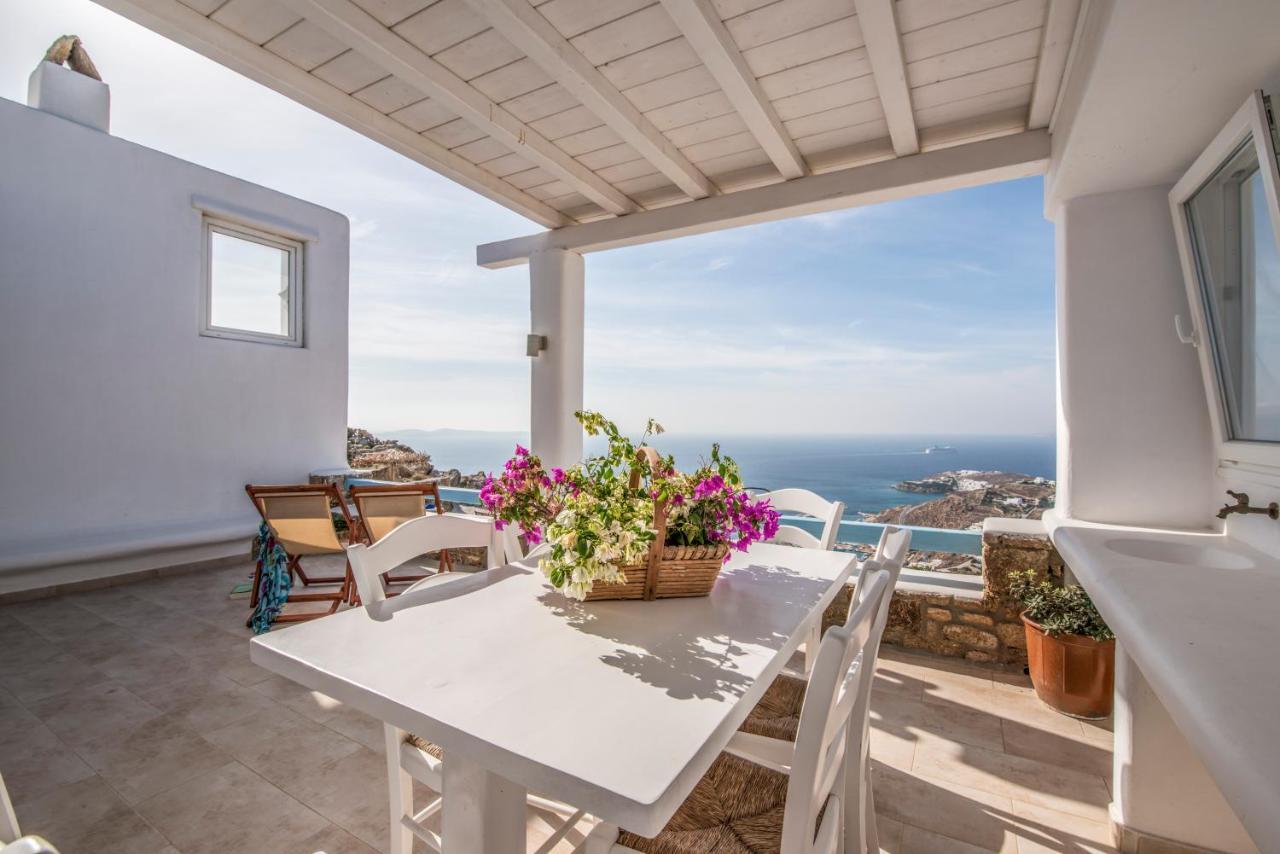 Manolia View Mykonos Lägenhet Tourlos Exteriör bild